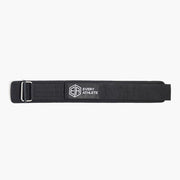 Black Weight Lifting Belt 4' - Front